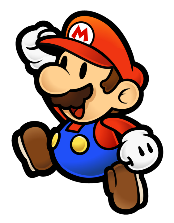 Mario as he appears in The Thousand-Year Door