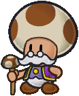 Toadsworth's The Thousand-Year Door sprite