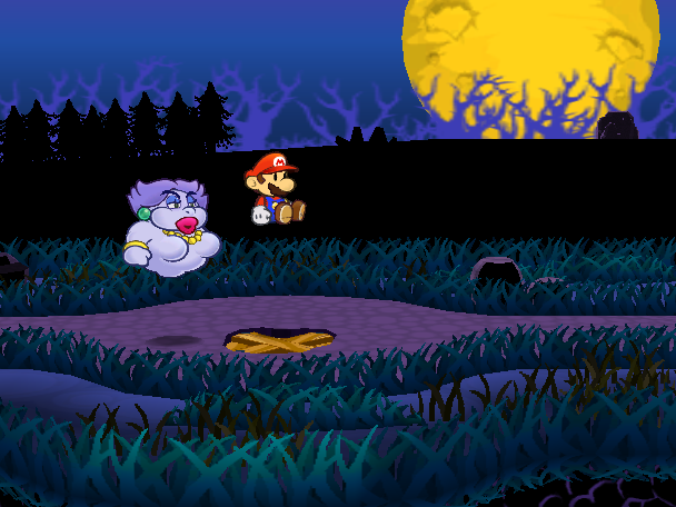 Mario and Vivian in the Twilight Woods